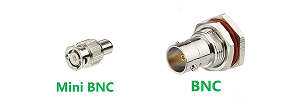 MINI BNC and BNC RF connector